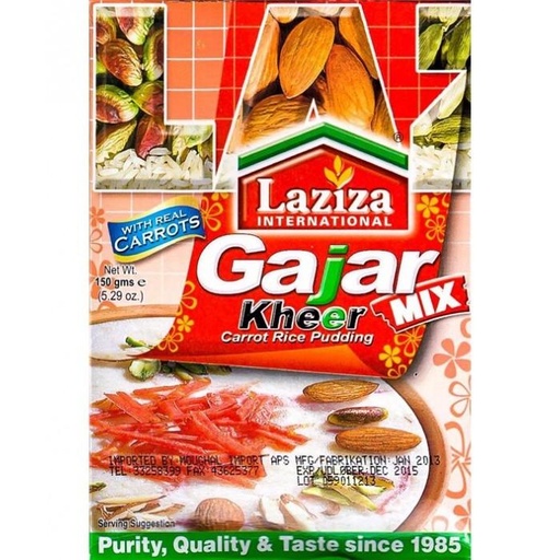 Laziza Gajar Kheer Mix 150G