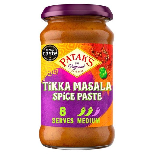 Patak's Tikka Masala Spice Paste Medium 283G