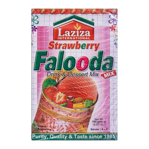 Laziza Falooda Mix Strawberry 195G