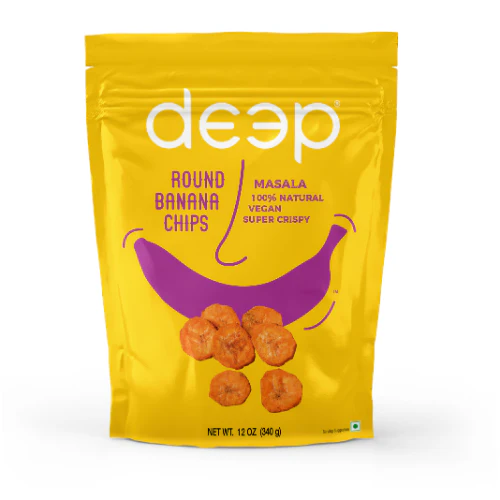 Deep Round Banana Chips Masala 340g