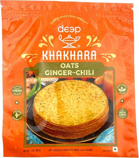 Deep Khakhara Oats Ginger Chili 200g