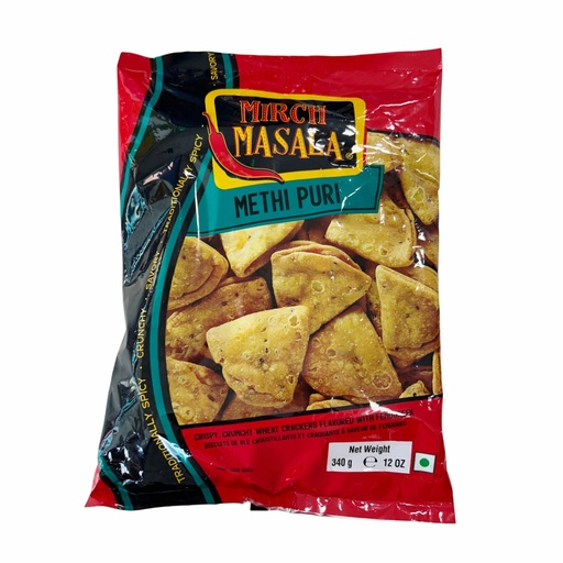 Deep Mirch Masala Methi Puri 340g