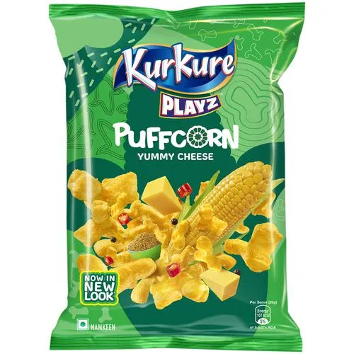 Kurkure Playz Puffcorn Yummy Cheese 