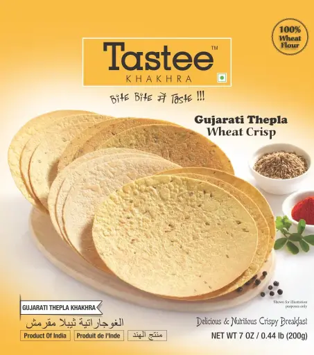 Tastee Khakhra Gujarati Thepla 200g
