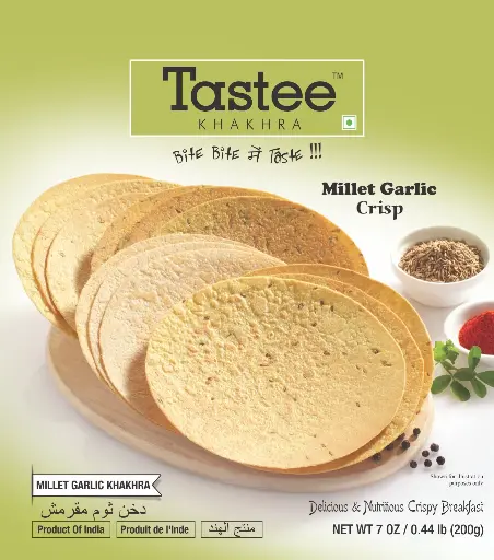 Tastee Khakhra Millet Crisp 200g