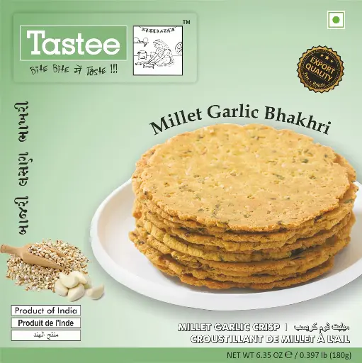 Tastee Millet Garlic Bhakhri 180g