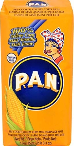 Pan Cornflour Yellow 1Kg