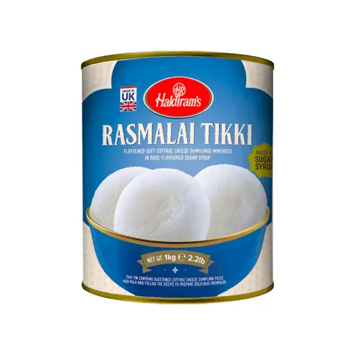 Haldiram's Rasmalai Tikki Tin 1Kg