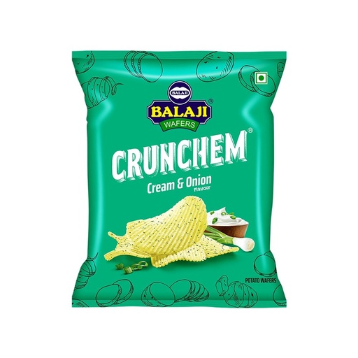 Balaji Crunchem Cream & Onion 150G