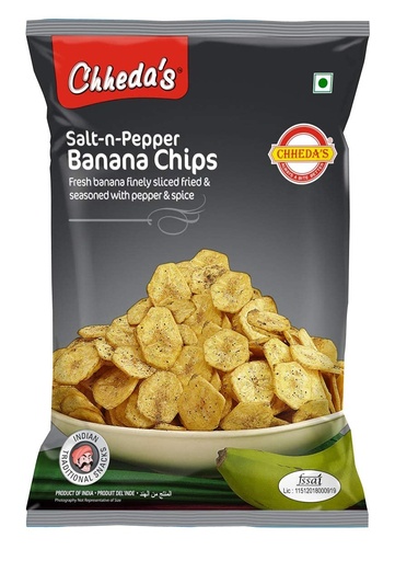 Chheda's Salt & Pepper Banana Chips 170g