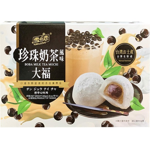 Yuki & Love Bubble Milk Tea Mochi 210g