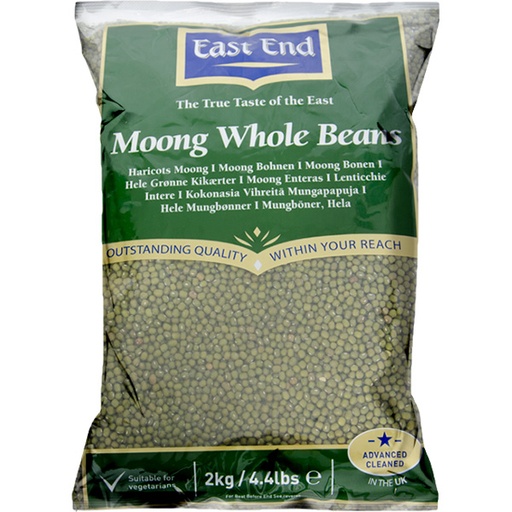 East End Moong Dal Whole 2 Kg 