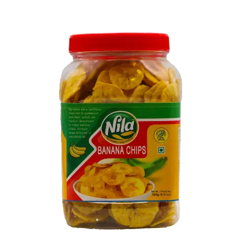 Nila Sweet Banana Chips - Bottle 200G