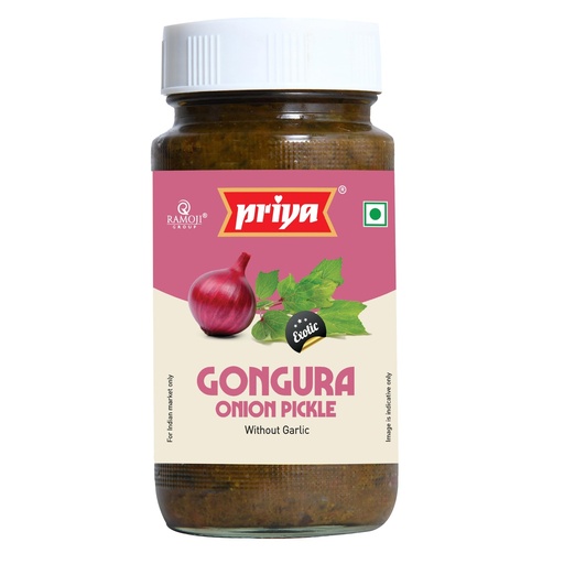 Priya Gongura Onion Without Garlic Pickle 300g
