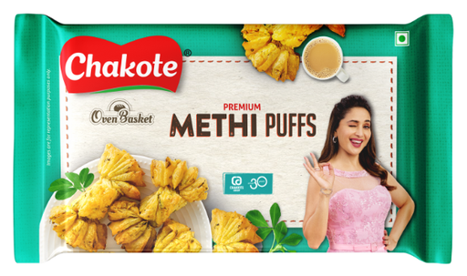 Chakote Methi Puff Khari 200g