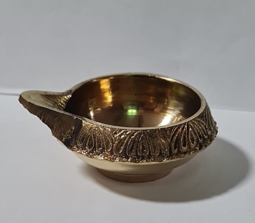 Long Brass Diya No. 3
