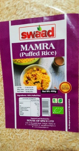Swaad Mamra (Puffed Rice) 400g