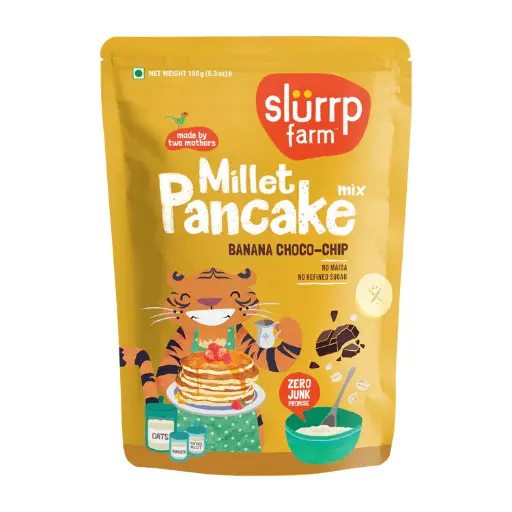 Millet Pancake Banana Choco Chip 150g