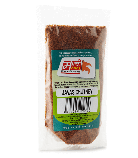 Marathi Swad Flax Seed Chutney (Dry Jawas / Alsi)100g 