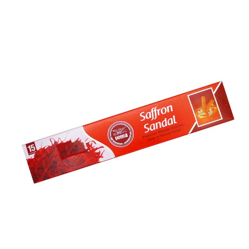 Heera Saffron Sandal Agarbatti 15g  