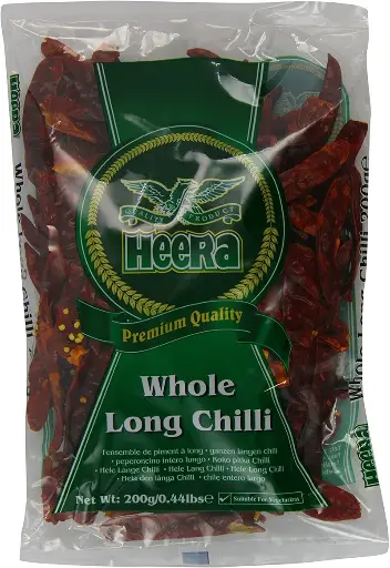 Heera Chilli Whole Long 200G