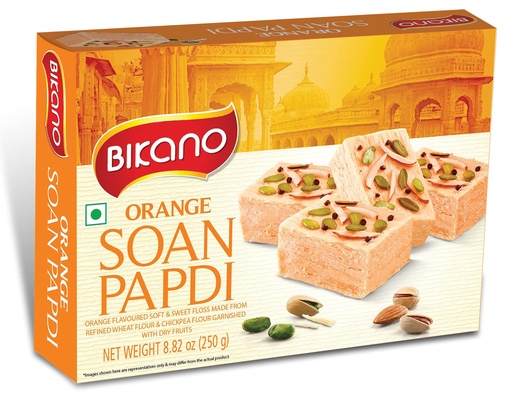 Bikano Soan Papdi Orange 250g
