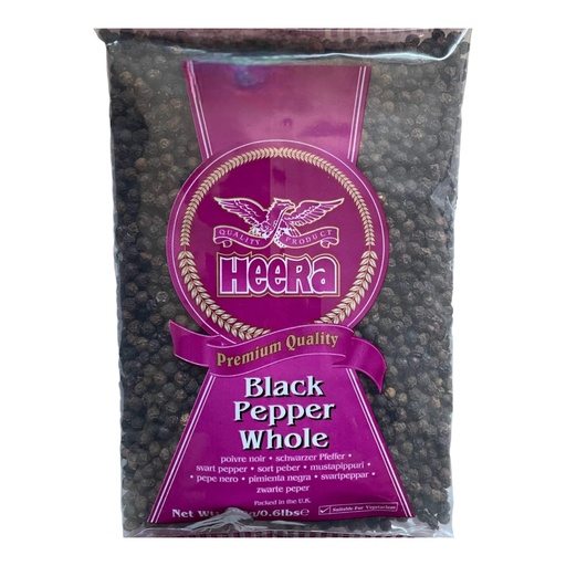 Heera Black Pepper Whole 300g