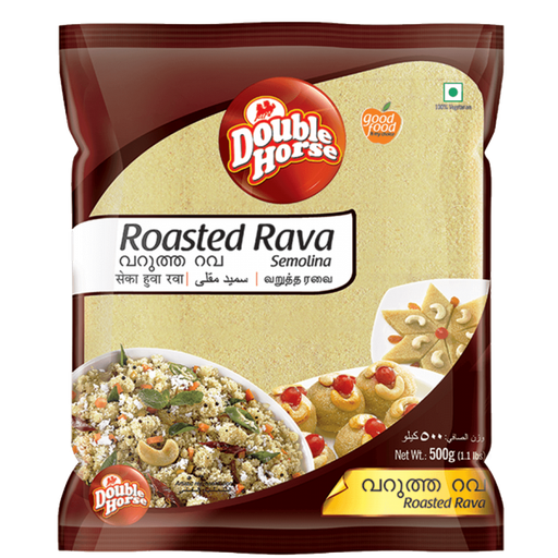 Double Horse Roasted Rava 1Kg