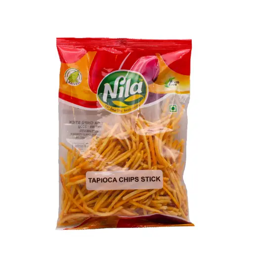 Viswas Tapioca Chips Stick Plain (Long Cut Hot) 200G