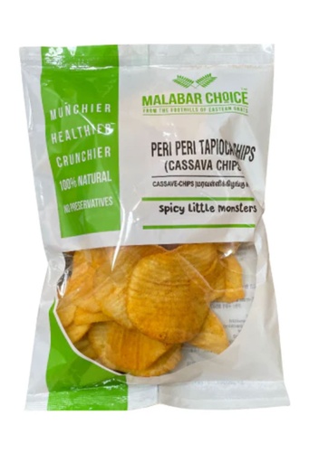 Malabar Choice Peri Peri Tapioca Chips 135G