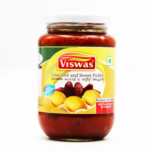 Viswas Hot & Sweet Pickle 400 G