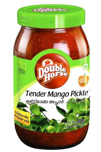 Double Horse Tender Mango Pickle 400 Gm