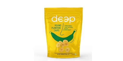 Deep Round Plantain Chips 340g