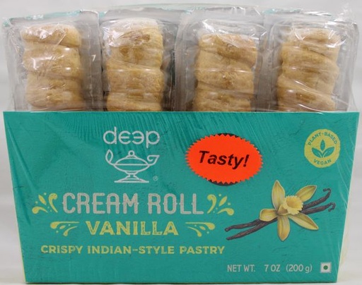 Deep Cream Rolls Vanilla 200g