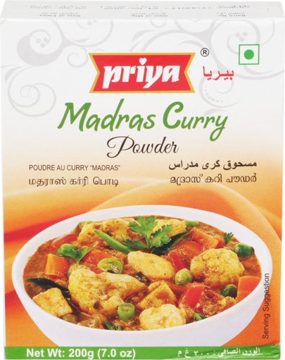 Priya Madras Curry Powder 200g