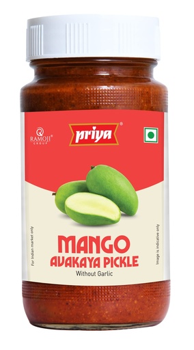 Priya Mango Pickle (Without Garlic) 300g