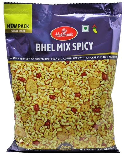 Haldiram's Bhel Mix Spicy 400g