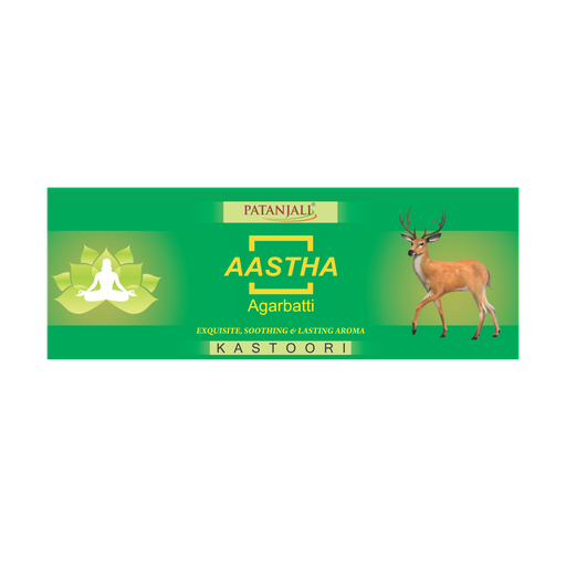 Patanjali Aastha Agarbatti Kasturi