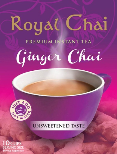 Royal Ginger Chai Unsweetened 180gm
