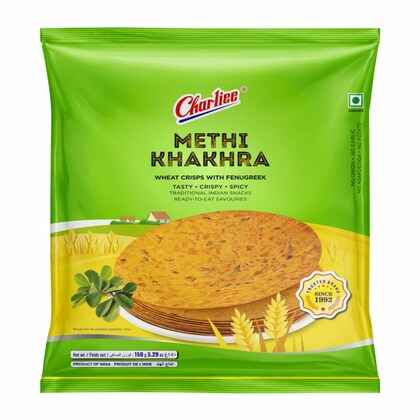 Charliee Methi Khakhra 150g