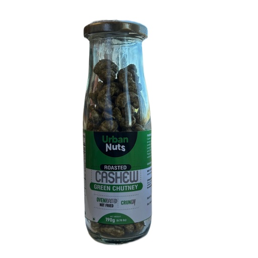 Urban Nuts Roasted Cashew Green Chutney 210g
